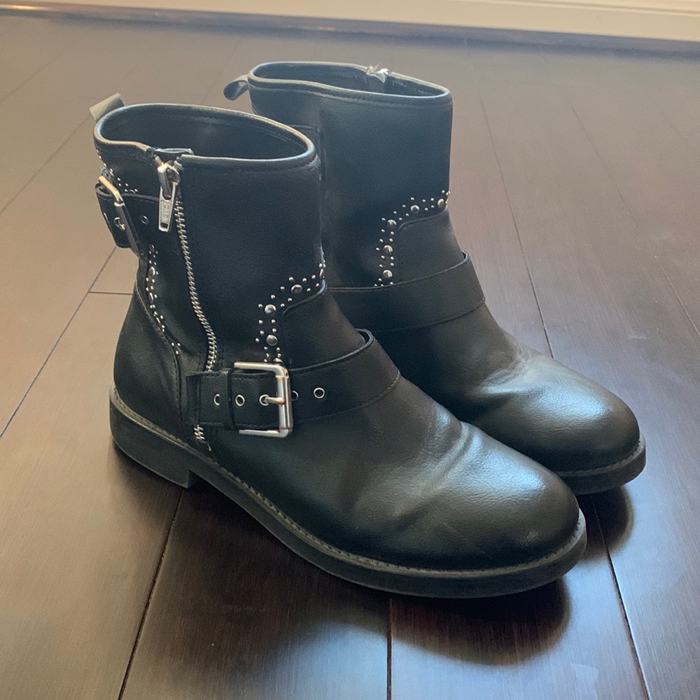 LEATHER ZARA BOOTS